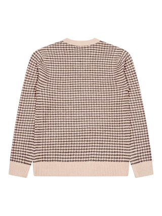 Regular Chenille Pullover - Grau Melange