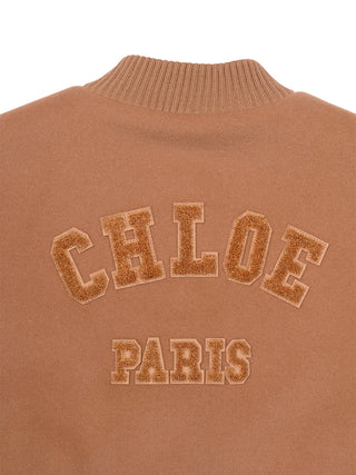 Collegejacke - Beige