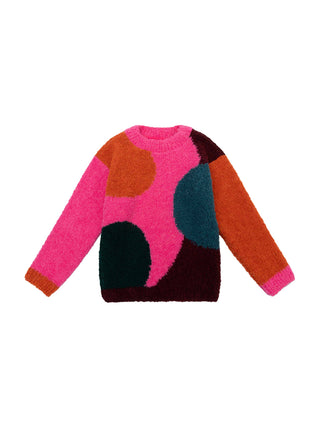 Kek Pullover mit Nessy Dots und Alpaka