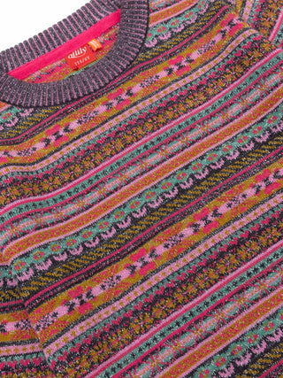 Kek Pullover mit Mustervariation