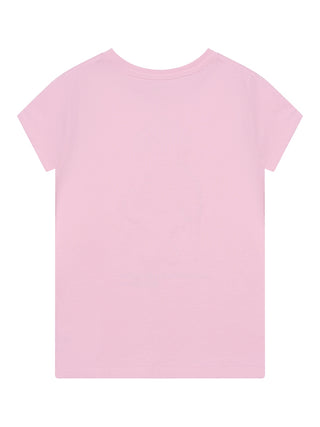 T-Shirt mit Polobär - Rosa