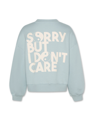 Violeta Sweater Sorry - Hellblau