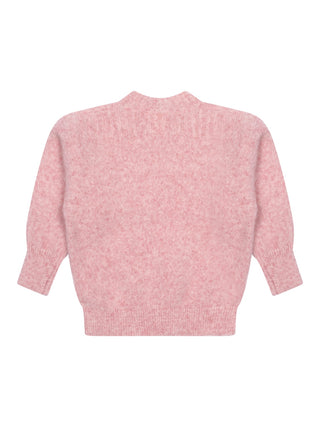 Brand Strickpullover - Rosa meliert