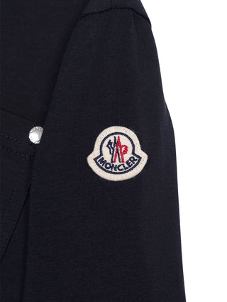 LS Shirt mit Brusttasche - Navy