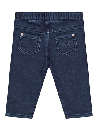 Jeans mit TC-Logo - Marine