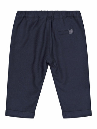 Elegante Hose - Marine