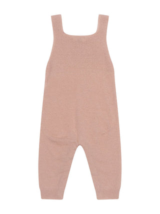 Latzhose aus Woll-Kaschmir-Mix - Medium Pink