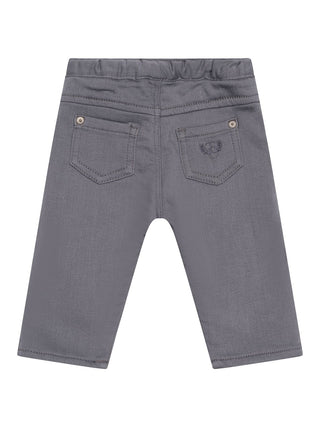 Jeans mit TC-Logo - Grau