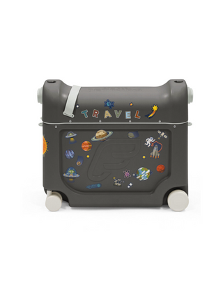 JetKids BedBox Aufsitzkoffer Midnight Grey