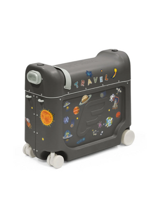 JetKids BedBox Aufsitzkoffer Midnight Grey