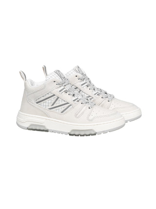 Petit Pivot Mid High Sneaker - Weiß/Ecru