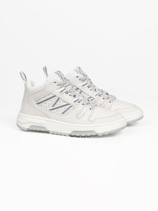 Petit Pivot Mid High Sneaker - Weiß/Ecru