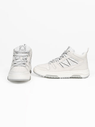 Petit Pivot Mid High Sneaker - Weiß/Ecru