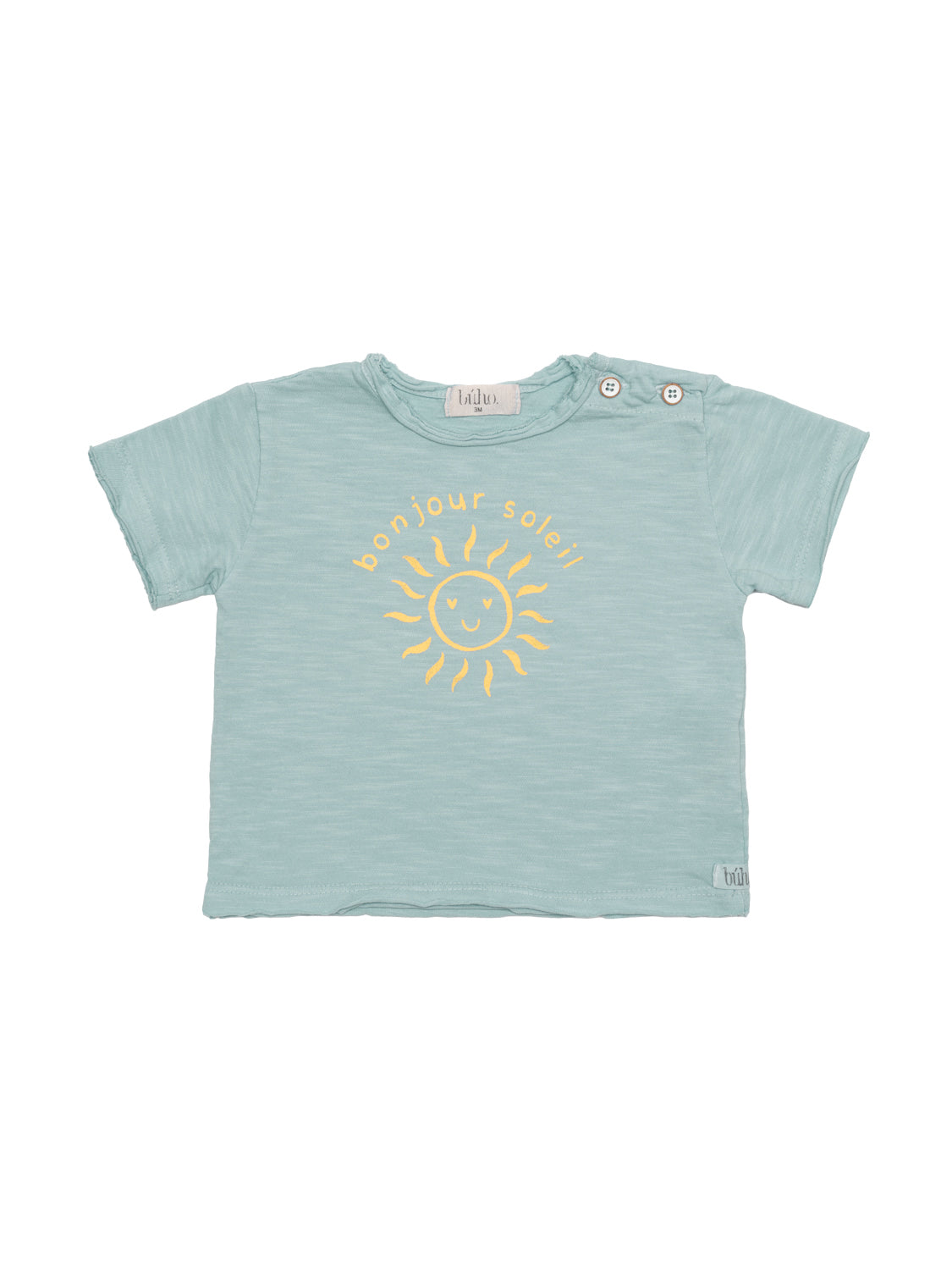T-Shirt mit Sonnen-Motiv - Almond