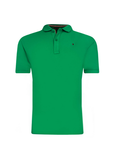 Regular Fit Poloshirt Flag - Olympic Green