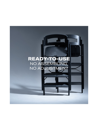 Klapp Hochstuhl aus recyceltem Kunststoff