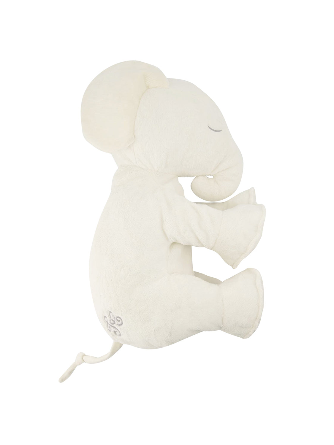 Schlafender Elefant Ferdinand 25cm - Ecru