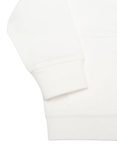 Sweatjacke mit Kapuze und Tennis-Logo - Weiß