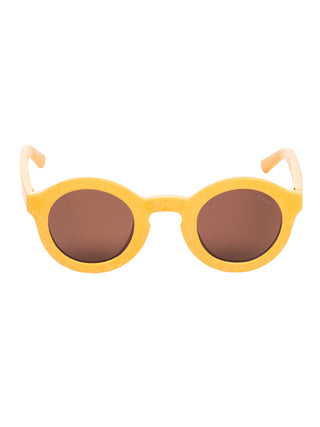 Sonnenbrille mit runden Gläsern - Orange