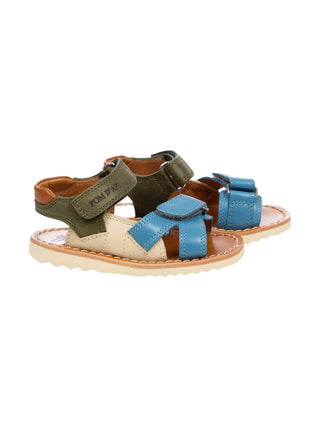 Waff Jimy Sandalen - Bleu/Beige