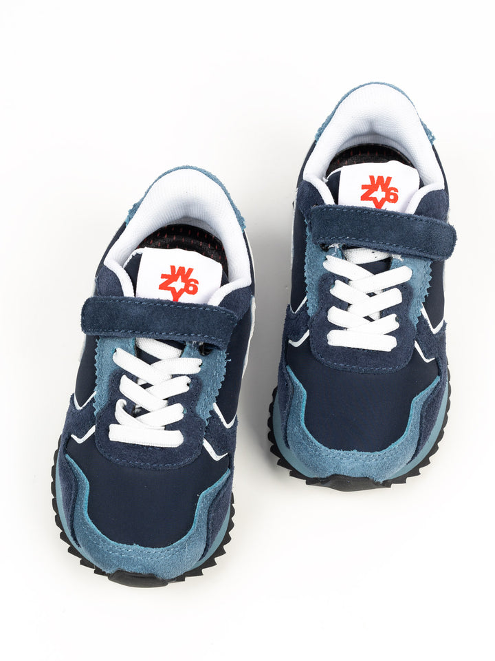 Nick Sneaker - Navy-Celeste