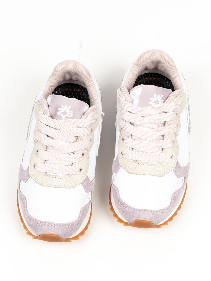 Jet Sneaker - Lilac-White