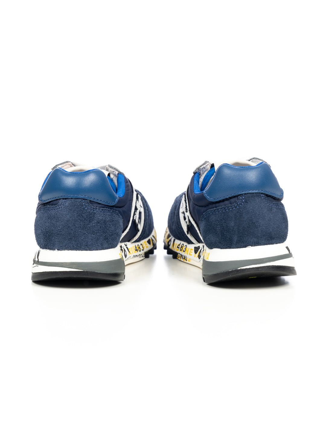 Sky Sneakers mit Logo-Patch - Navy/Grey