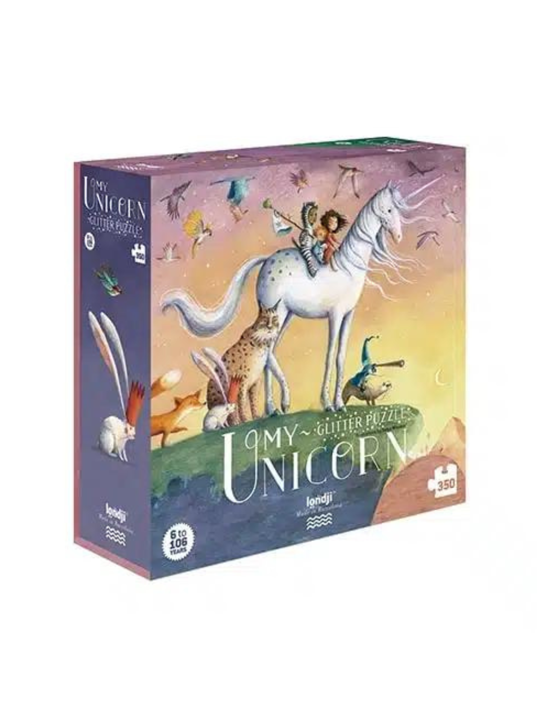 Glitzer Puzzle - My Unicorn