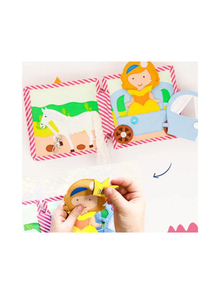 Mini Quiet Book - Kleine Prinzessin