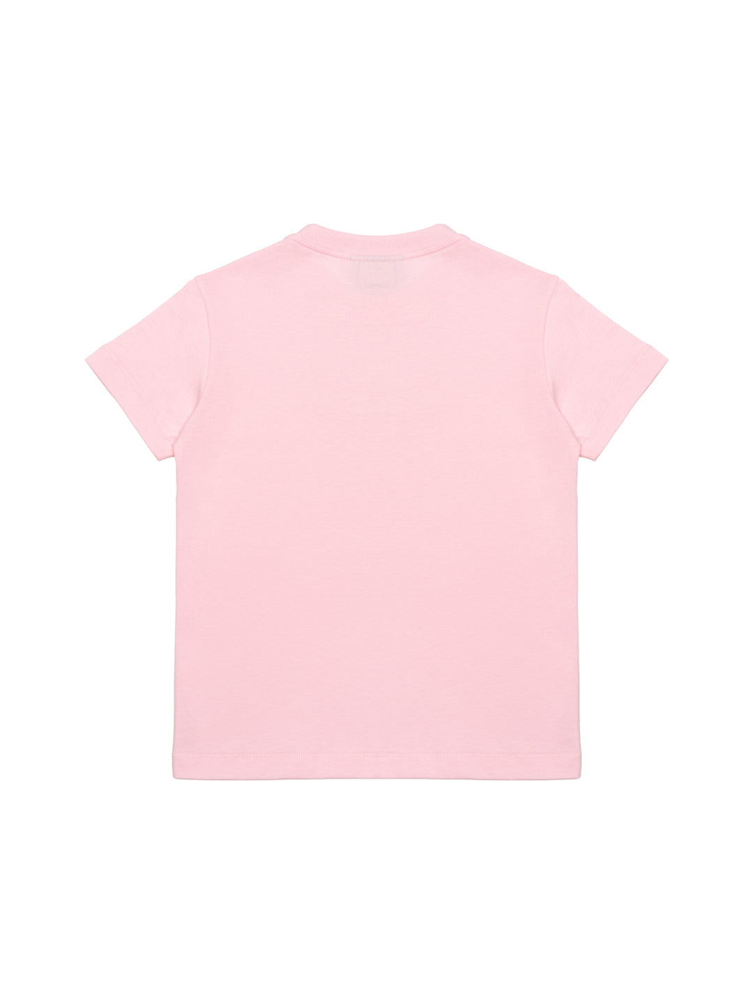 T-Shirt mit gesticktem Logo - Rosa