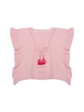 Kaftan Lea aus Baumwolle - Rosa