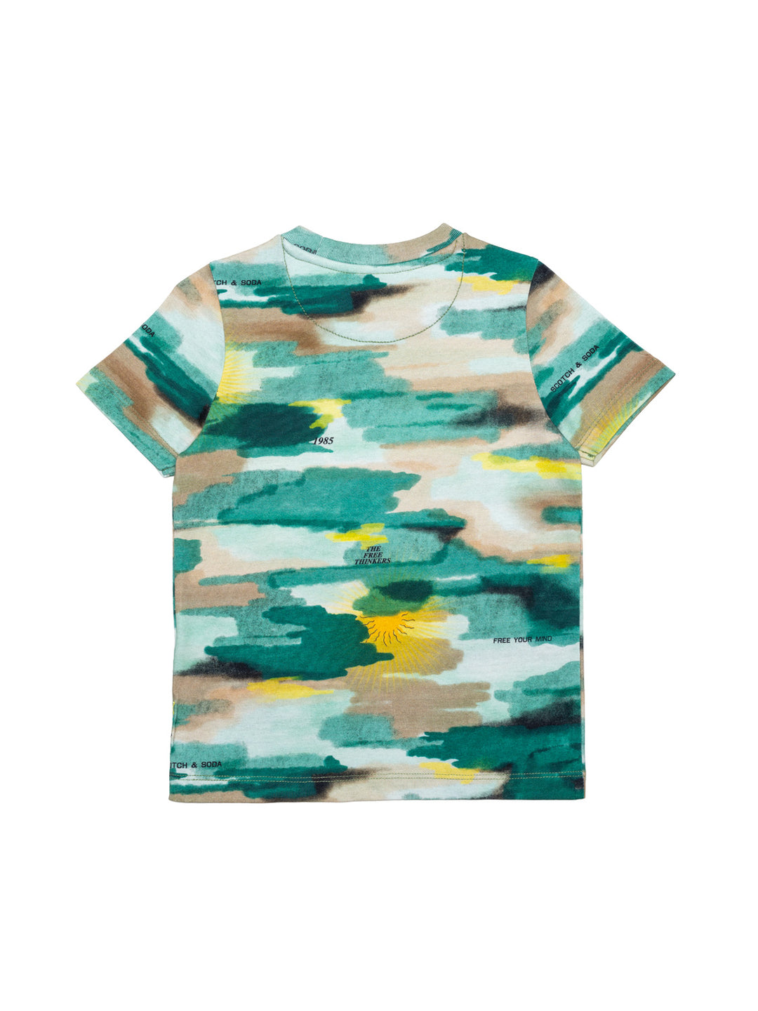 T-Shirt mit Free-Spirit Print - Multicolor