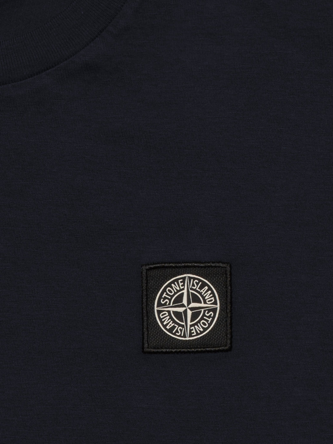 Langarm-T-Shirt mit Kompass-Logo - Navy