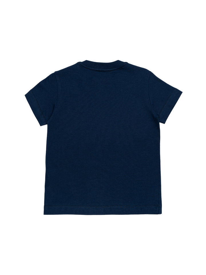 T-Shirt mit Fendi-Bär - Navy