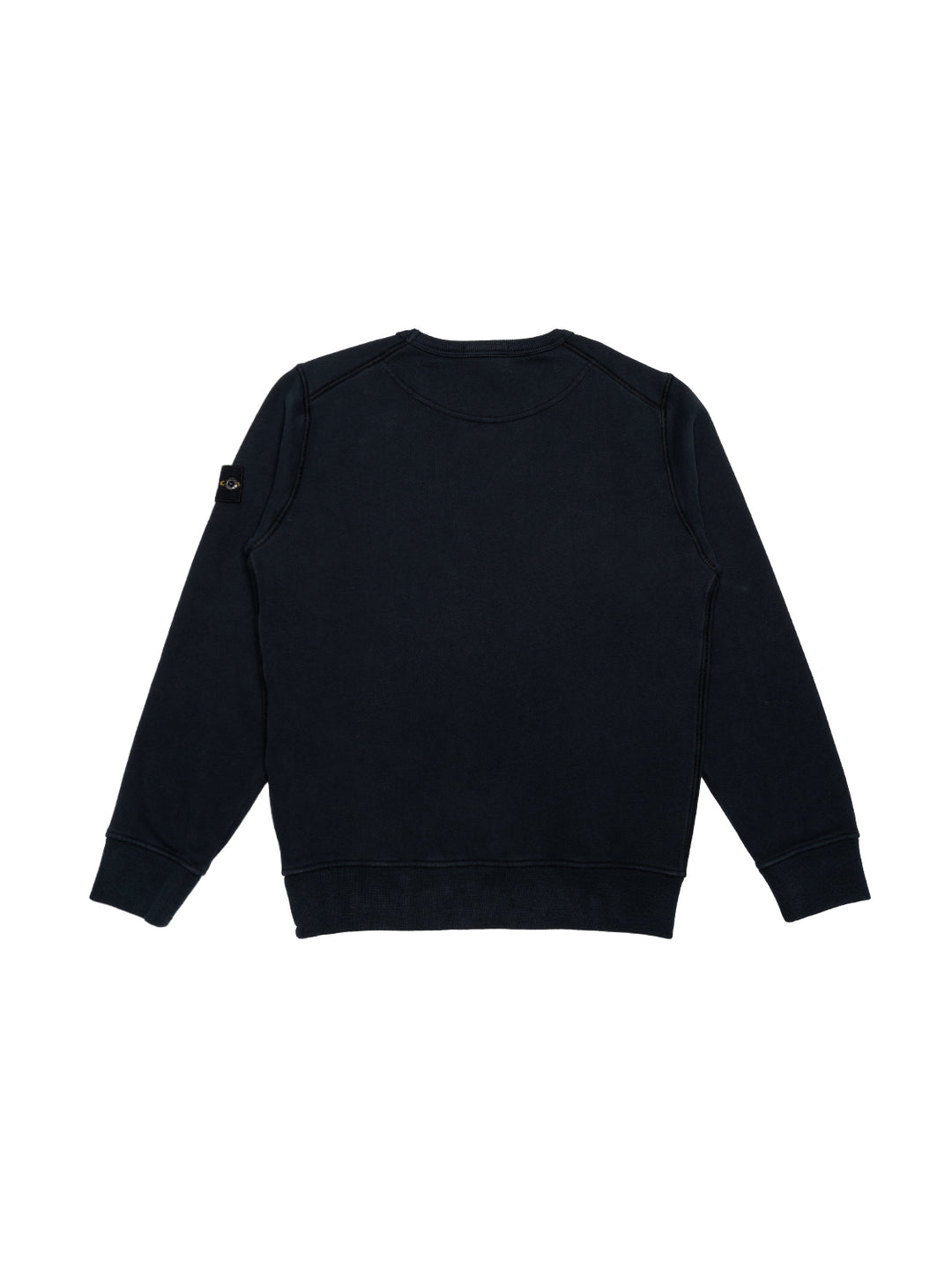 Sweatshirt mit Logo-Patch - Navy