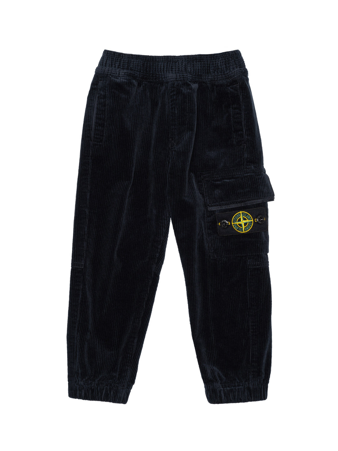 Hose aus Samtcord - Navy