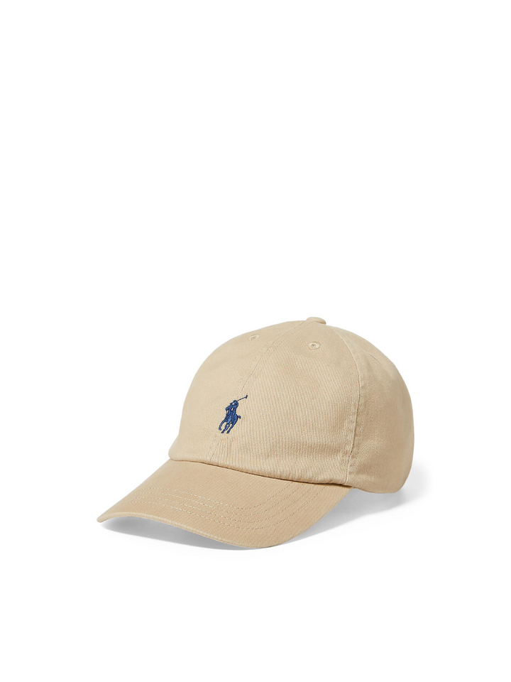 Baseballkappe aus Baumwollchino - Beige