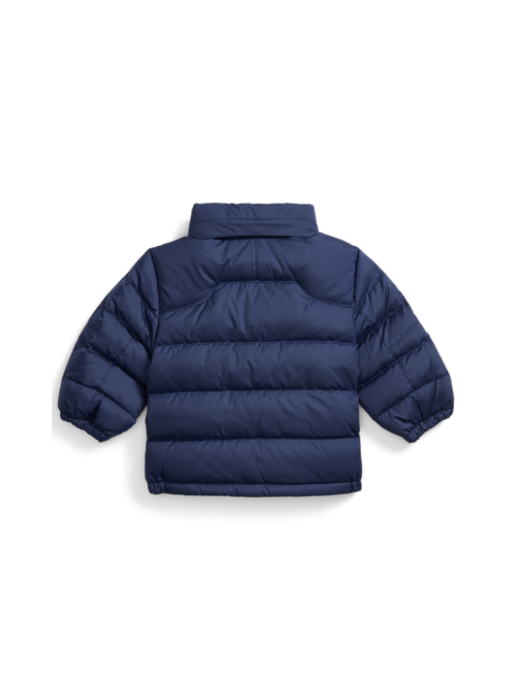 Ripstop-Daunenjacke mit Kapuze - Navy