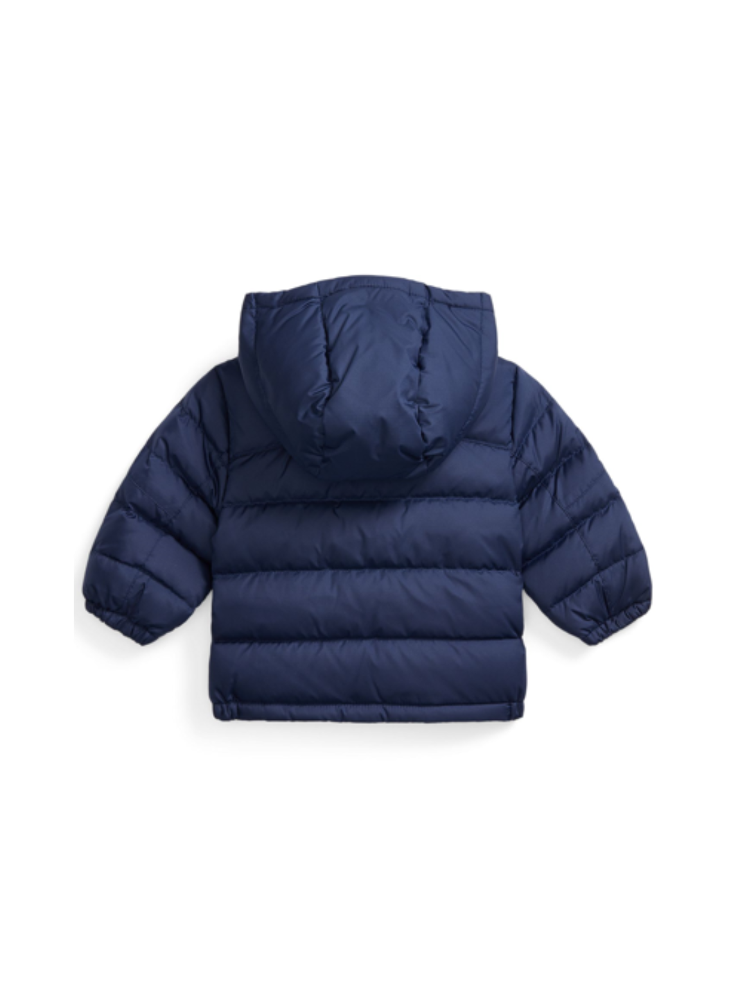 Ripstop-Daunenjacke mit Kapuze - Navy