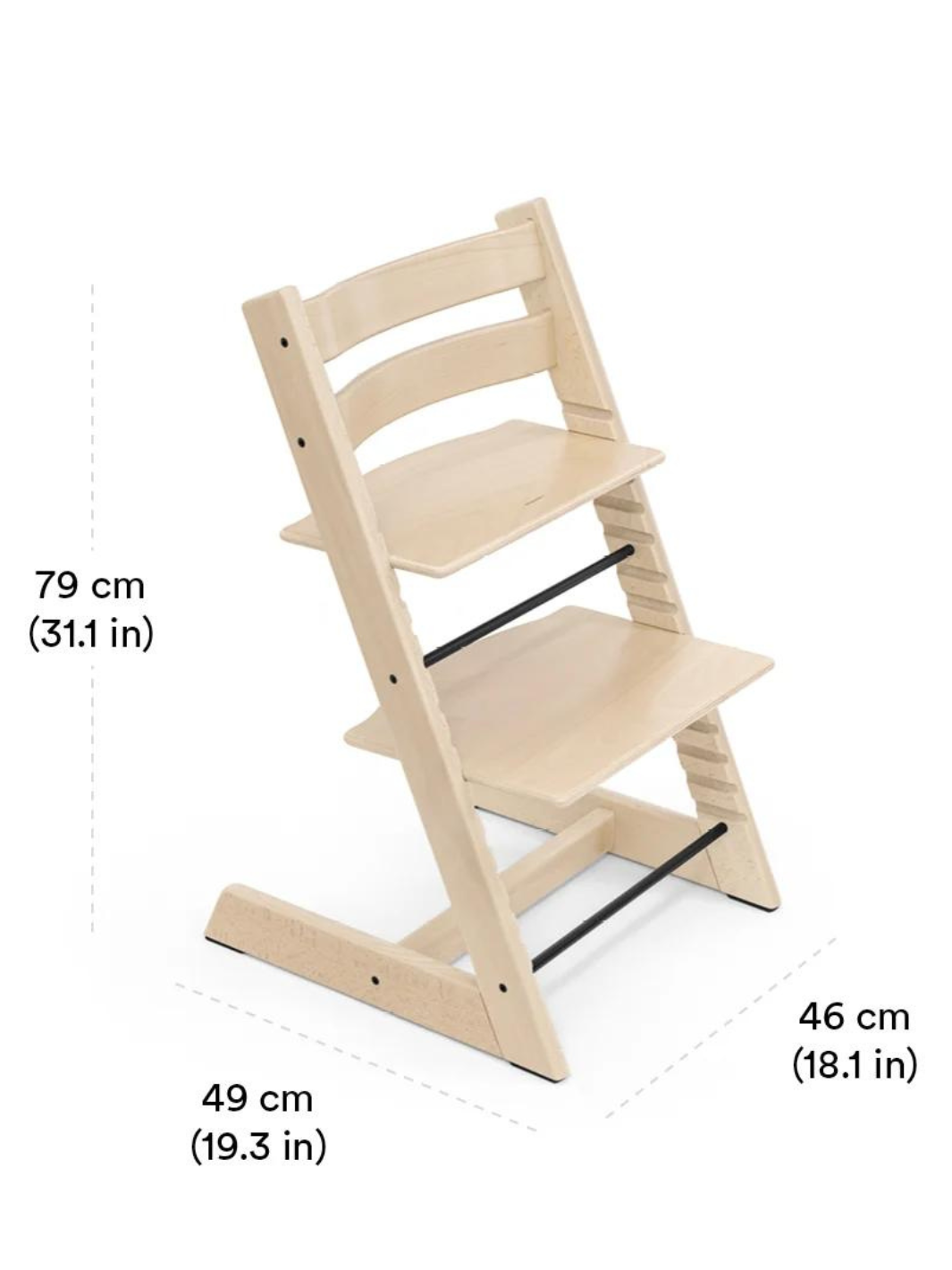 Tripp Trapp® Hochstuhl - Buche - Whitewash