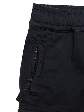 Hose mit Pattentaschen und Logo-Patch - Navy