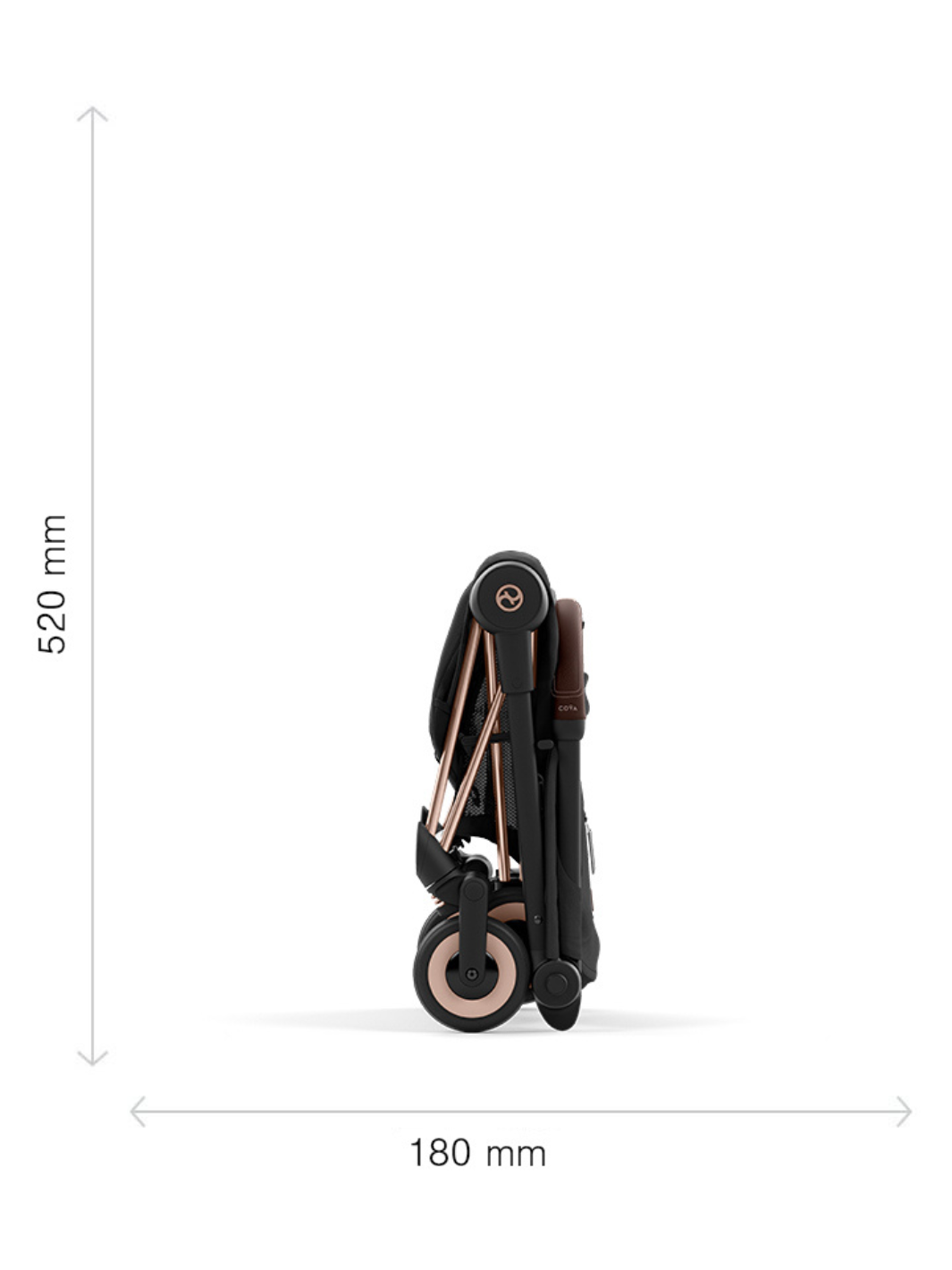 Reisebuggy Coya Urban Mobility - Black