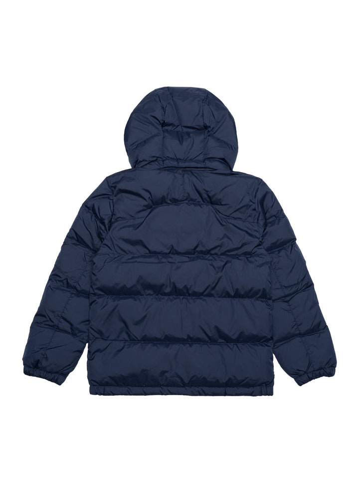 Gesteppte Daunenjacke - Navy