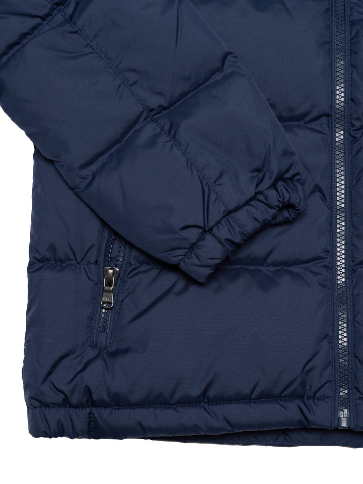 Gesteppte Daunenjacke - Navy