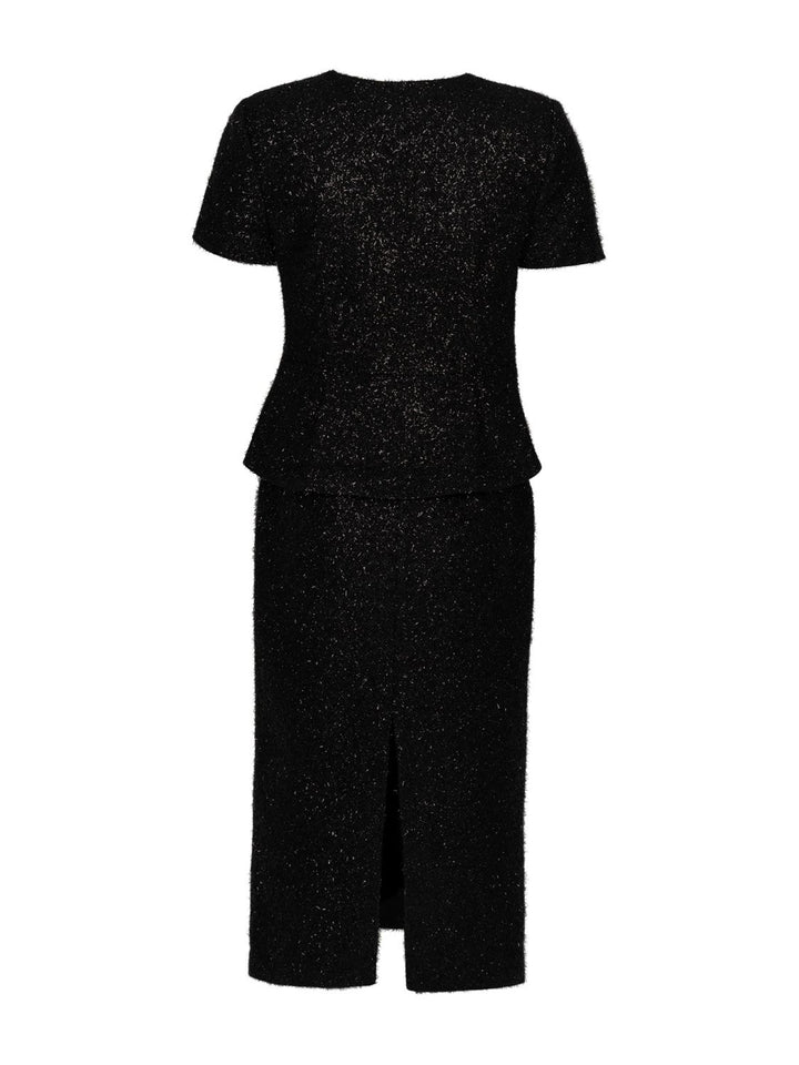 Tinsel Boucle Dress