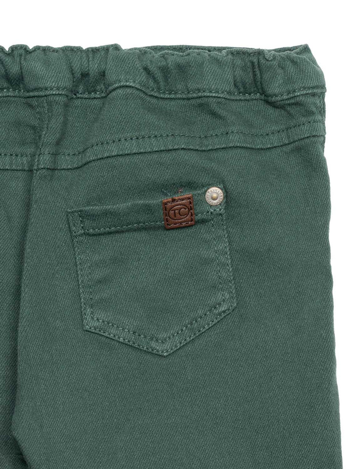 Five-Pocket-Jeans - Grün