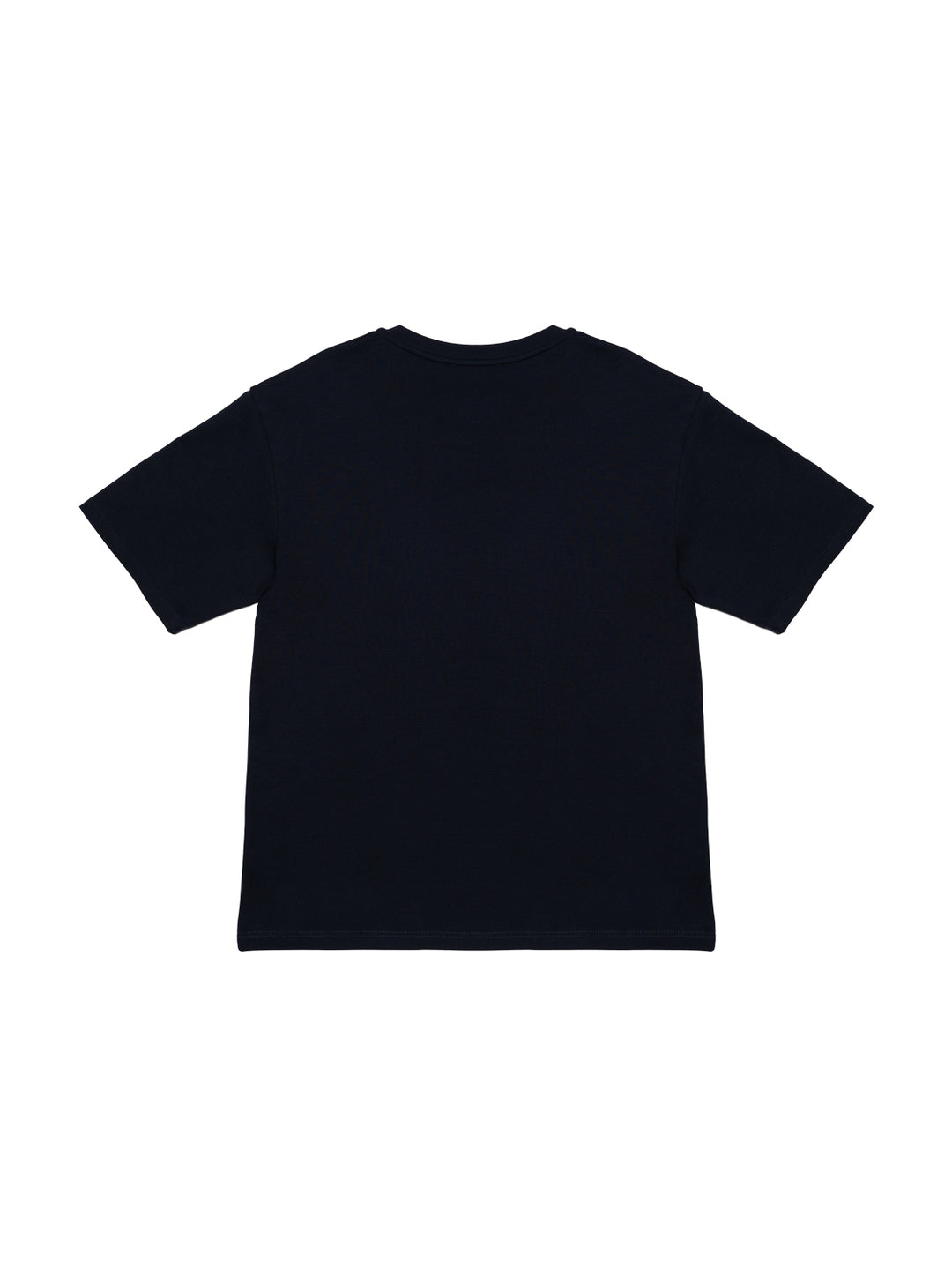 T-Shirt mit Stickerei - Navy