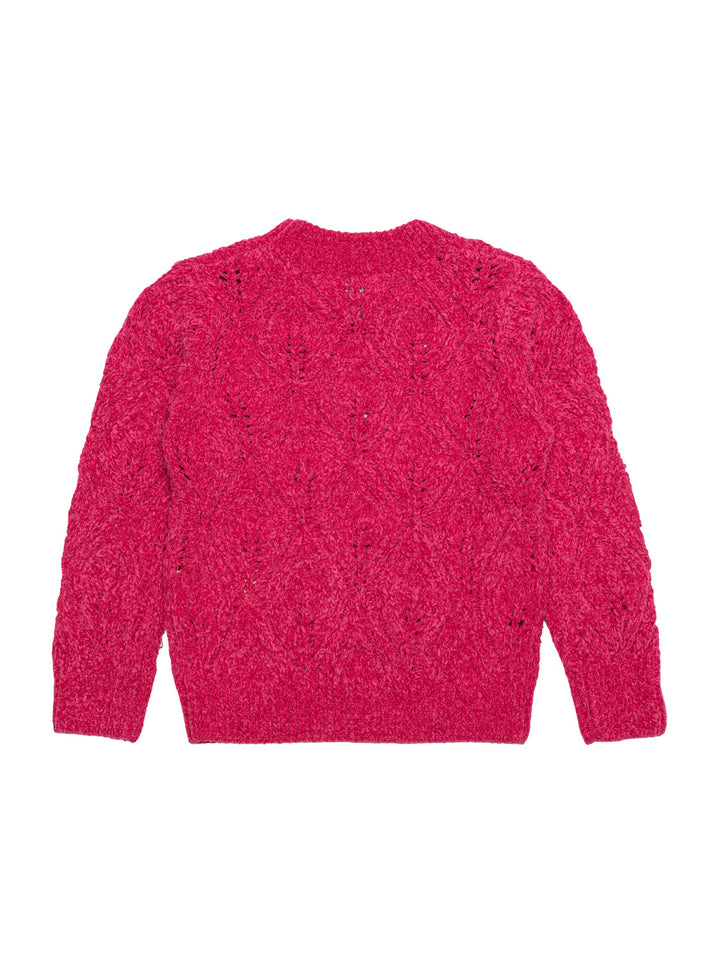 Chenille Pullover - Bohemian Pink