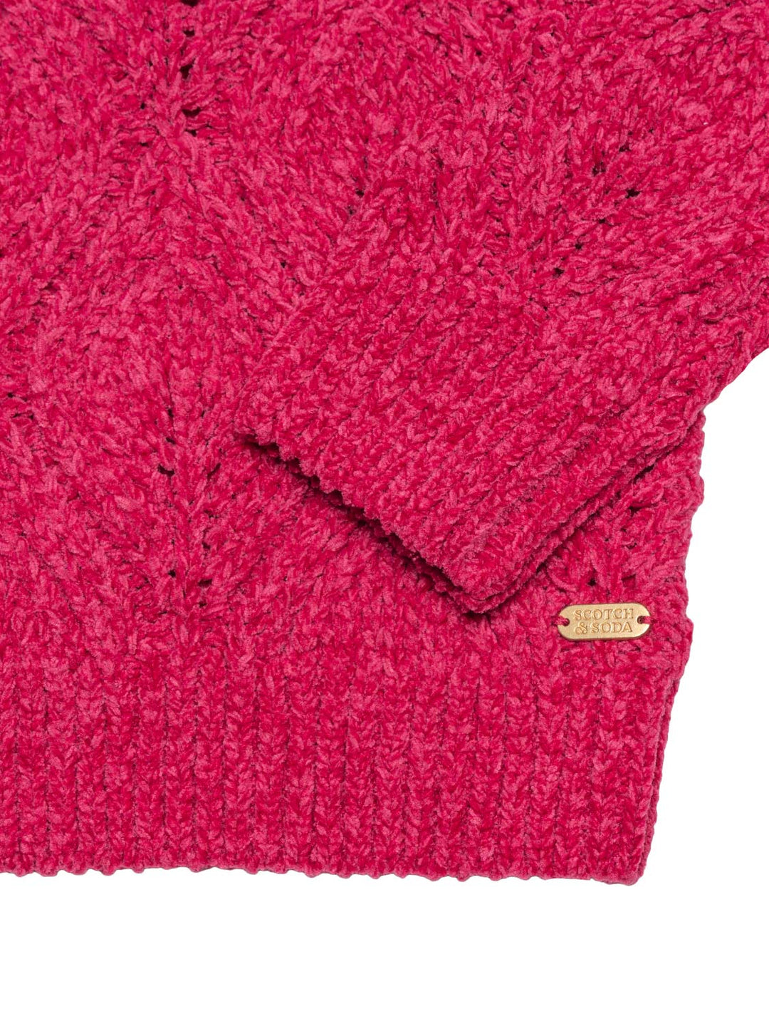 Chenille Pullover - Bohemian Pink