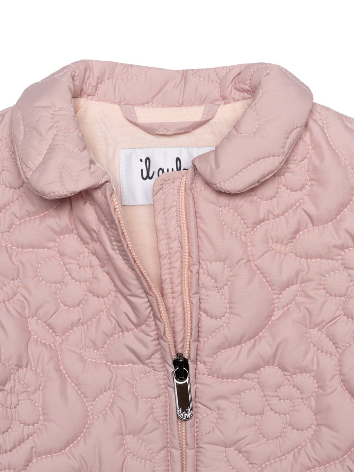 Gesteppte Jacke - Rosa